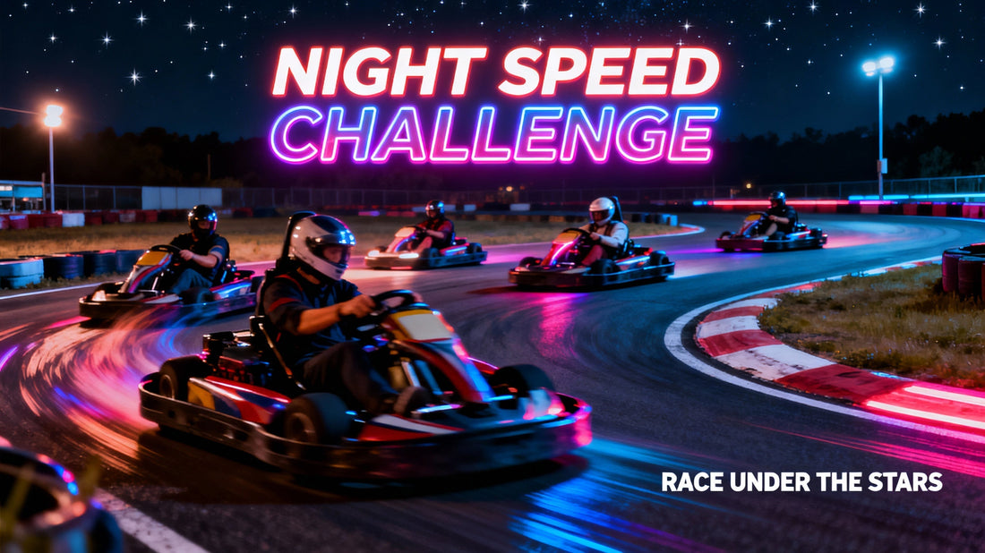 New track lighting – night driving returns!